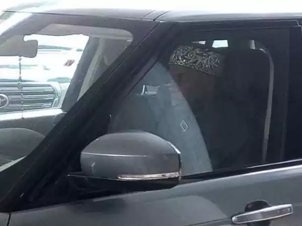 Photos: Rotimi Amaechi seen driving himself